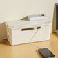 Minimalist Cable Management Box  Cord Organizer with Ventilated Lid for Desk & Home Office