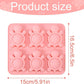 Turtle Silicone Mold Tray  6-Cavity Non-Stick Food-Grade Mold for Chocolate, Jelly, Gummies, Soap, and Ice