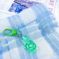 Kawaii Turtle Keychain Charm Jelly Acrylic Sea Turtle Bag Clip, Cute Key Ring for Backpacks, Totes, and Phone Cases