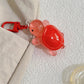 Kawaii Turtle Keychain Charm Jelly Acrylic Sea Turtle Bag Clip, Cute Key Ring for Backpacks, Totes, and Phone Cases