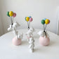 Cute balloon animal resin desk figurine decorative statue for desk setup